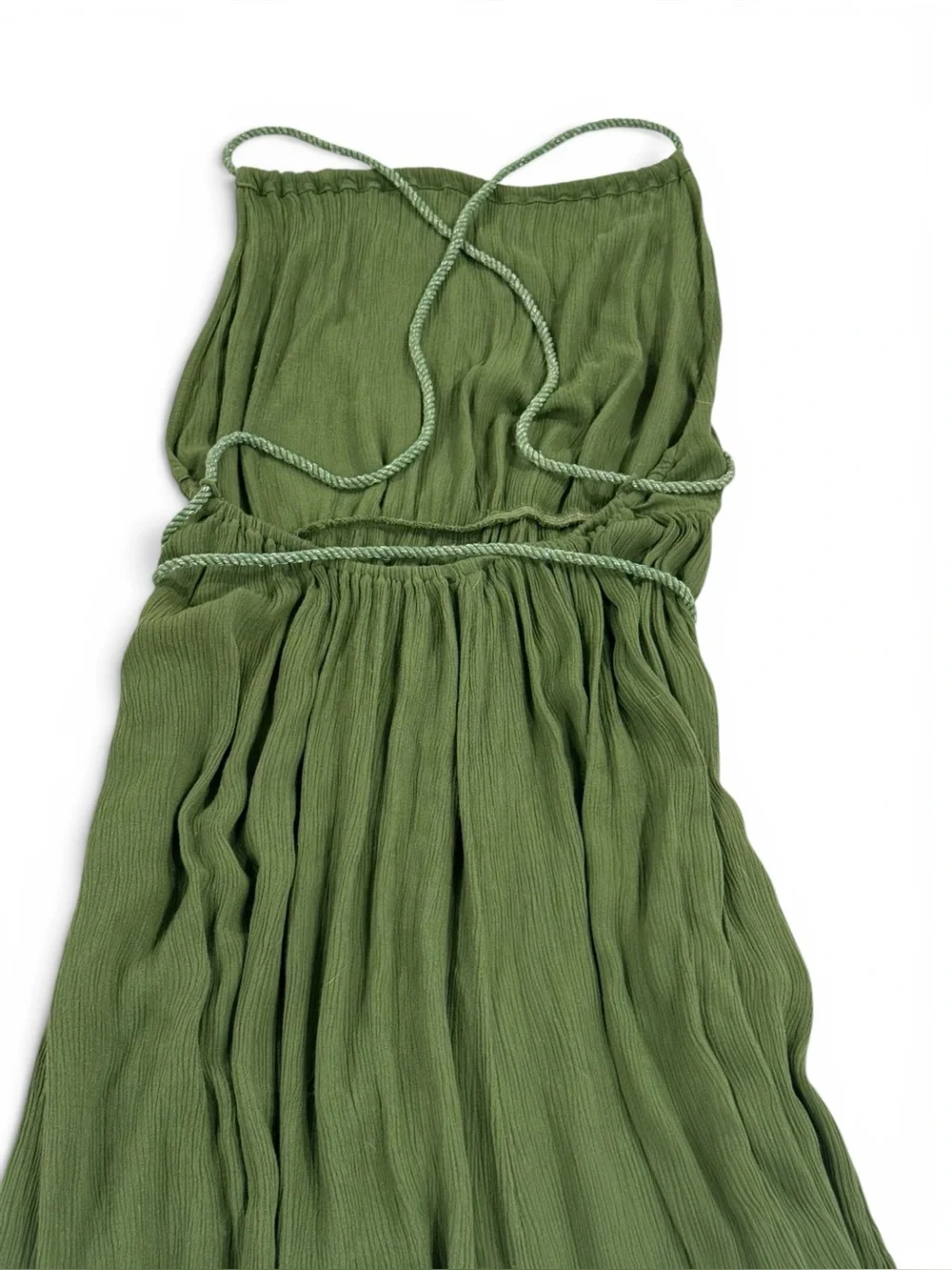 elan Green 100% Rayon Maxi Dress Size M
